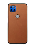 Apple Brown Motorola Moto G 5G Case , Moto One 5G Ace Case