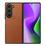 Apple Brown Samsung Galaxy Z Fold 6 Case