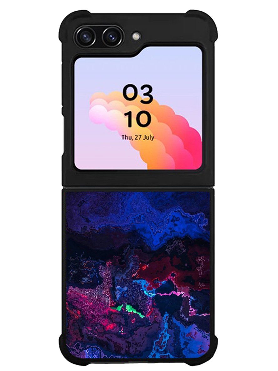 Abstrac Color Samsung Galaxy Z Flip 5 5G 2023 Case OV0386