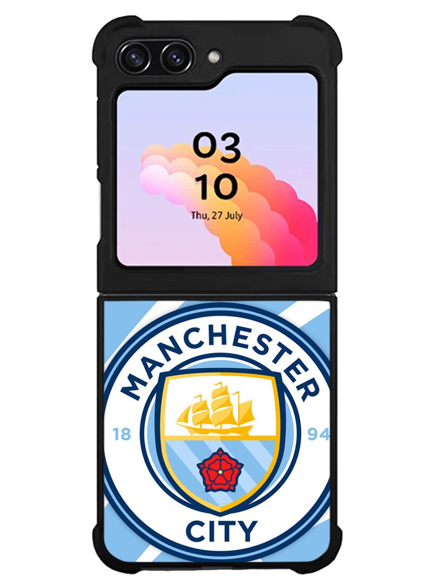 Manchester city Logo Samsung Galaxy Z Flip 5 5G 2023 Case OV0390