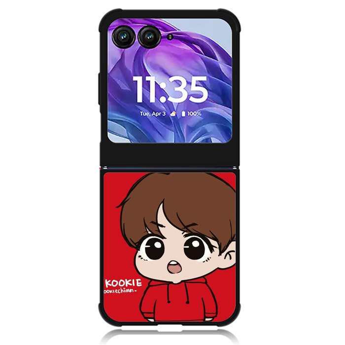 Kookie BTS Motorola Moto Razr Plus 2024 , Moto Razr+ 2024 Case OV5546