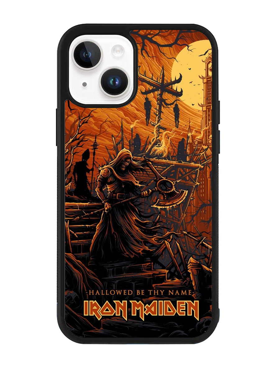 Hallowed be thy name Iron Maiden iPhone 15 Plus Case OV5499