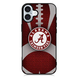 Alabama Crimson Tide Football iPhone 16 Plus Case QC5433