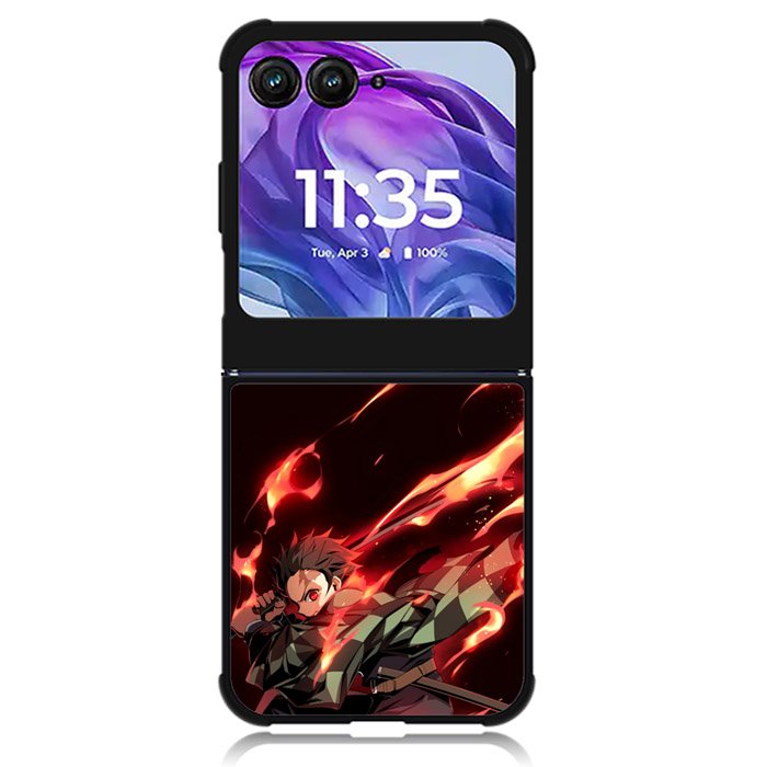 Tanjiro Kimetsu No Yaiba Motorola Moto Razr Plus 2024 , Moto Razr+ 2024 Case OV5379