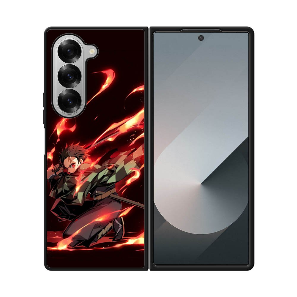 Tanjiro Kimetsu No Yaiba Samsung Galaxy Z Fold 7 5G Case QC5379