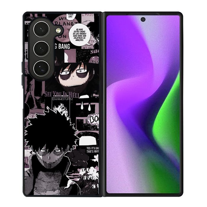 Dabi Bnha Samsung Galaxy Z Fold 6 Case