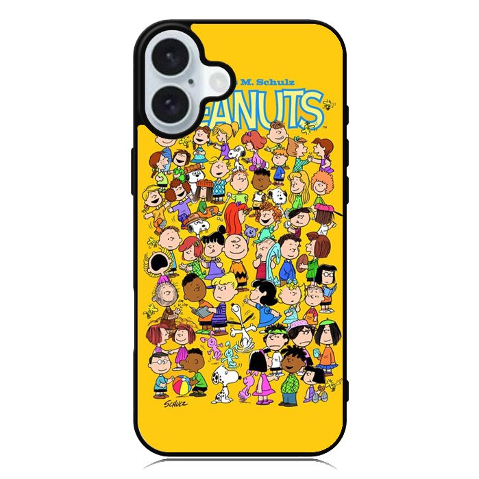 Charles M Schulz Peanuts iPhone 16 Case