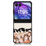 Fight Karasuno Haikyuu Motorola Moto Razr Plus 2024 , Moto Razr+ 2024 Case OV5724