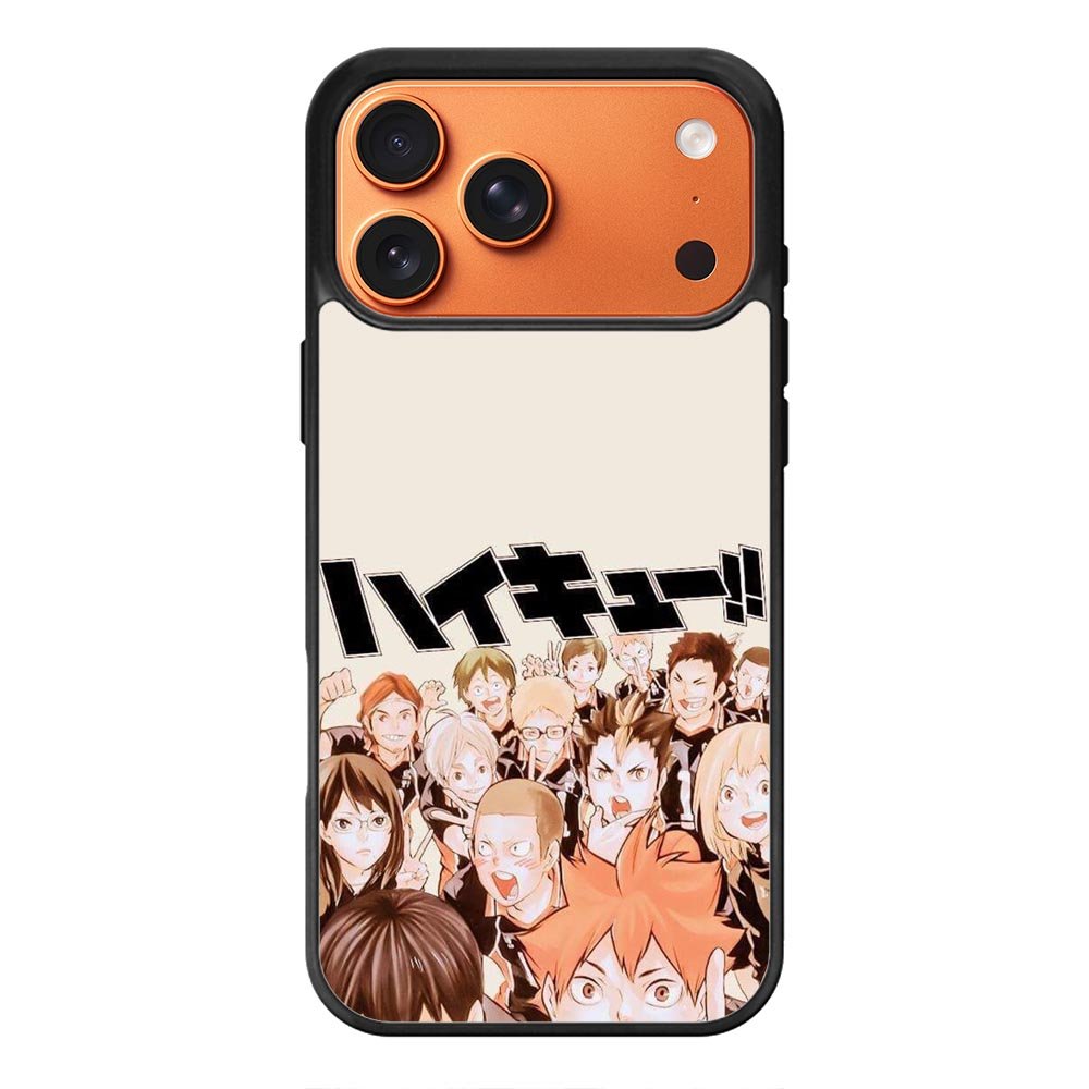 Fight Karasuno Haikyuu iPhone 17 Pro Case OV5724