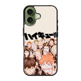 Fight Karasuno Haikyuu iPhone 17 Case OV5724