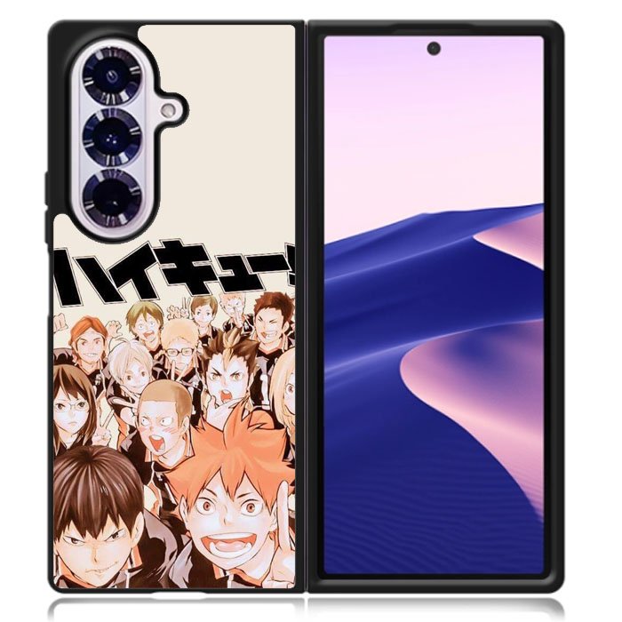 Fight Karasuno Haikyuu Samsung Galaxy Z Fold 7 Case OV5724