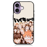 Fight Karasuno Haikyuu iPhone 17 Case OV5724