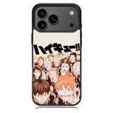Fight Karasuno Haikyuu iPhone 17 Pro Case RC5724