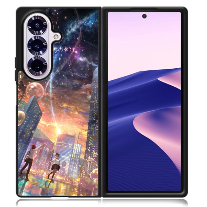 Kimi No Na Wa Anime Samsung Galaxy Z Fold 7 Case OV5656