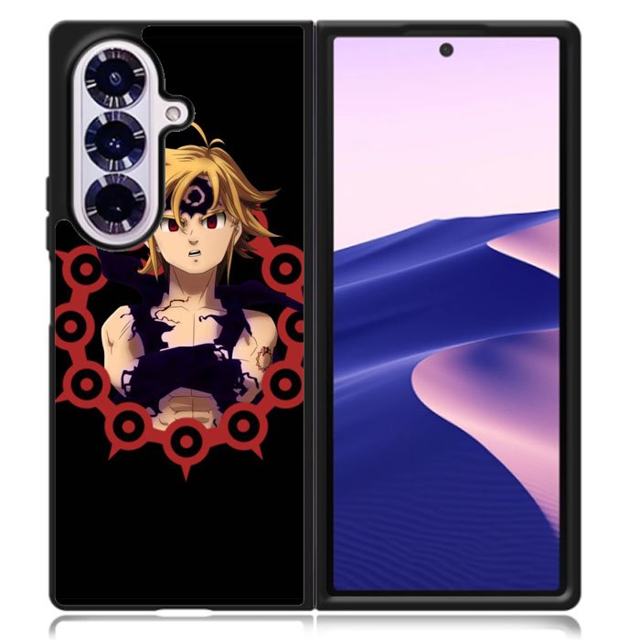 Dragons Sin of Wrath Meliodas Samsung Galaxy Z Fold 7 Case OV5643