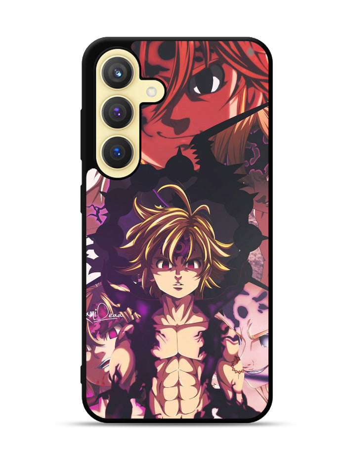 The Sins Meliodas Samsung Galaxy S25 Plus 5G , Samsung Galaxy S25+ 5G Case OV5609