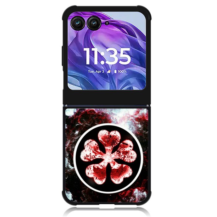 Logo Black Clover Motorola Moto Razr Plus 2024 , Moto Razr+ 2024 Case