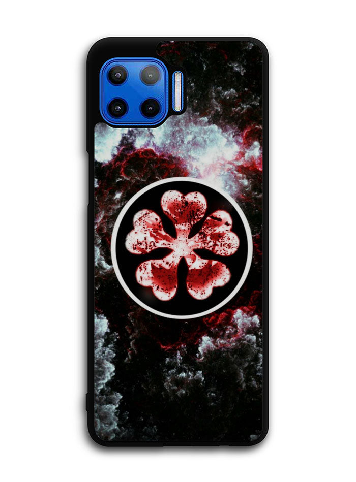 Logo Black Clover Motorola Moto One 5G Case , Moto One 5G UW Case , Moto G 5G Plus Case