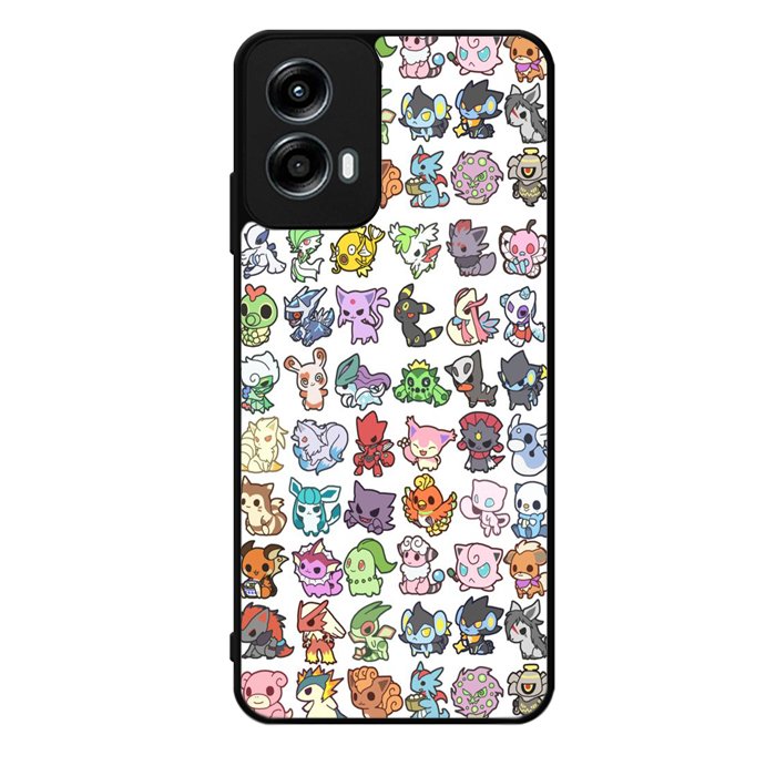 Pattern Pokemon Motorola Moto G Play 2024 Case OV0065