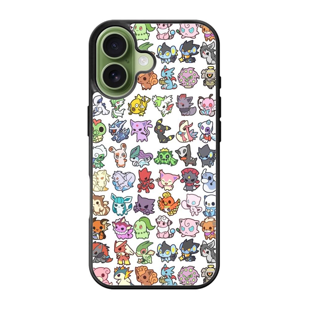 Pattern Pokemon iPhone 17 Case QC0065