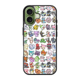 Pattern Pokemon iPhone 17 Case QC0065