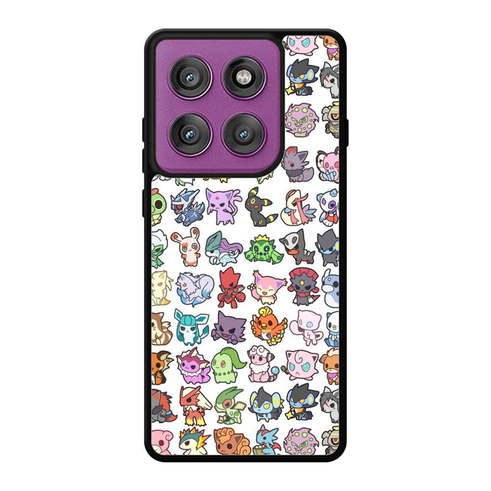 Pattern Pokemon Motorola Moto Edge 60 Pro Case QC0065
