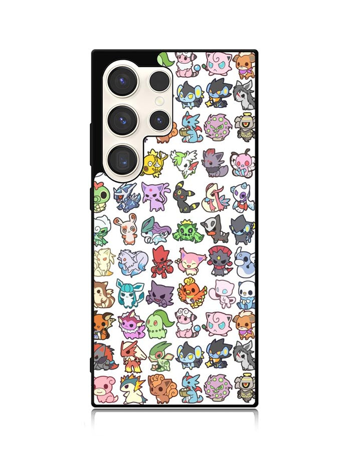 Pattern Pokemon Samsung Galaxy S25 Ultra 5G Case QC0065