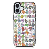 Pattern Pokemon iPhone 16 Case QC0065