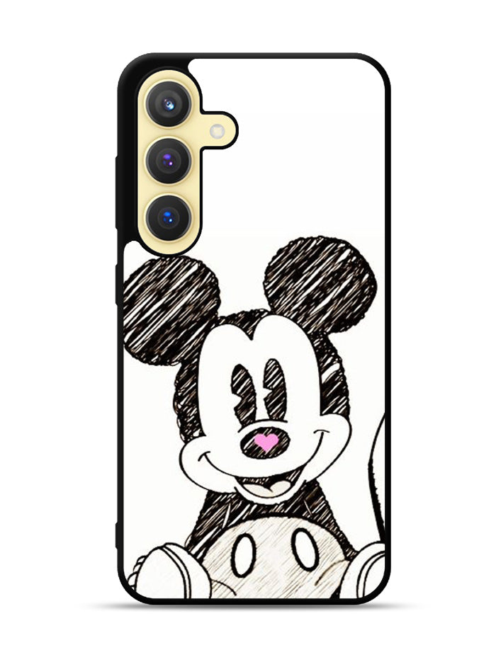 Mickey Mouse Hand Drawing Samsung Galaxy S25 Plus 5G , Samsung Galaxy S25+ 5G Case OV0066