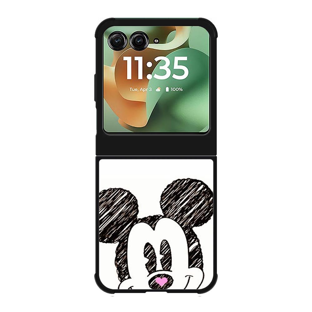 Mickey Mouse Hand Drawing Motorola Moto RAZR 2025 Case OV0066