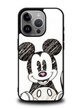 Mickey Mouse Hand Drawing iPhone 16 Pro Case OV0066