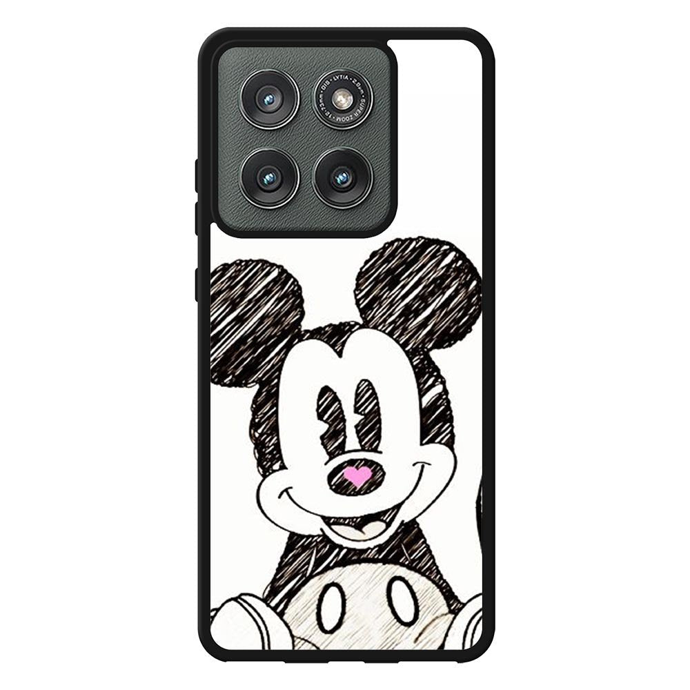 Mickey Mouse Hand Drawing Motorola Moto Edge 2025 Case QC0066