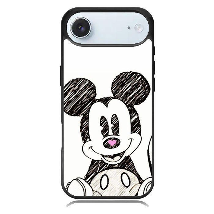 Mickey Mouse Hand Drawing iPhone 17 Air Case OV0066