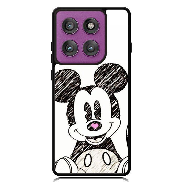 Mickey Mouse Hand Drawing Motorola Moto Edge 2025 | Moto Edge 60 Fusion | Moto Edge 60 Pro Case OV0066