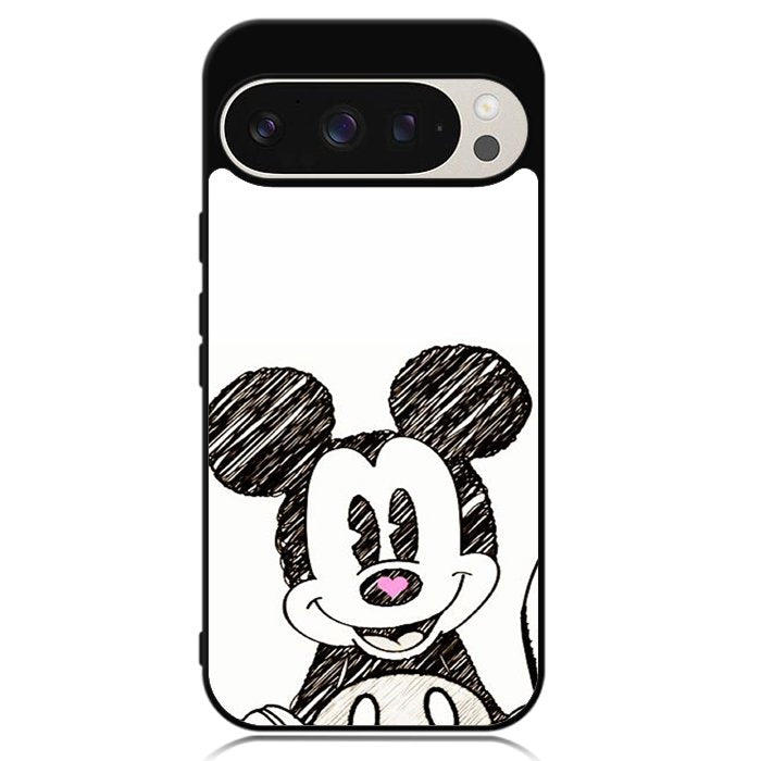 Mickey Mouse Hand Drawing Google Pixel 9 | Pixel 9 Pro Case OV0066