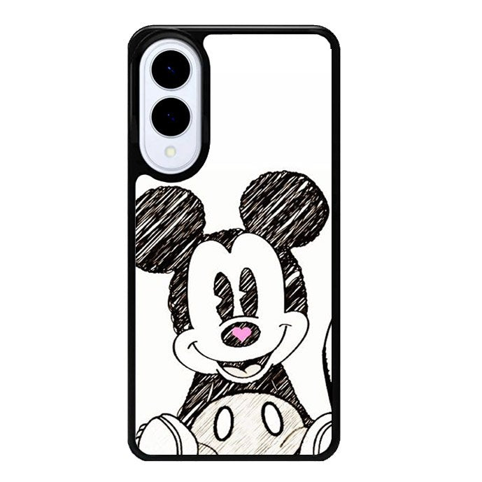 Mickey Mouse Hand Drawing Samsung Galaxy S25 Edge 5G Case OV0066