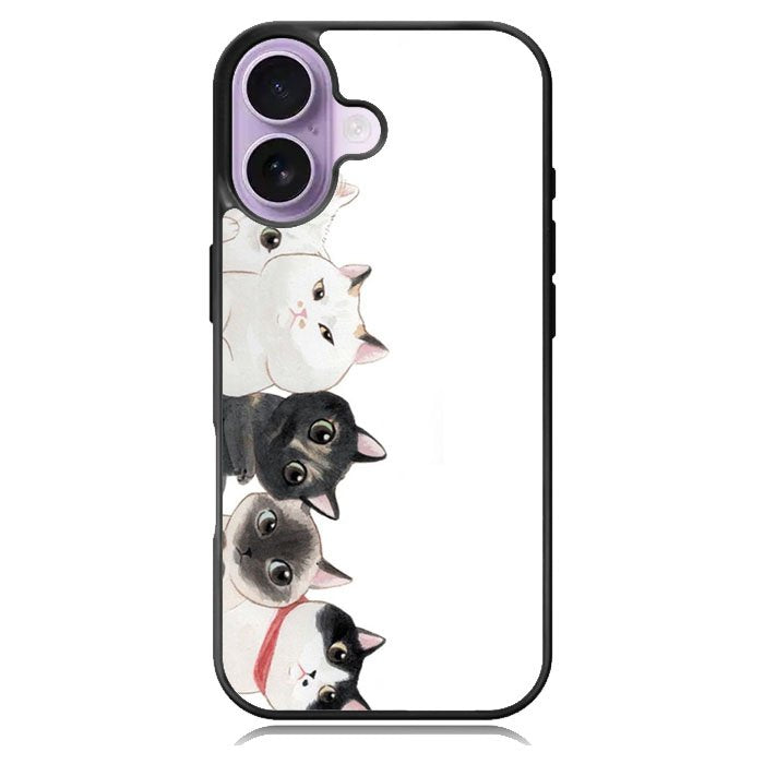Cat Unity iPhone 17 Case OV0069