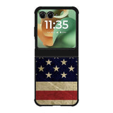 American Flag 3 Motorola Moto RAZR 2025 Case OV0073