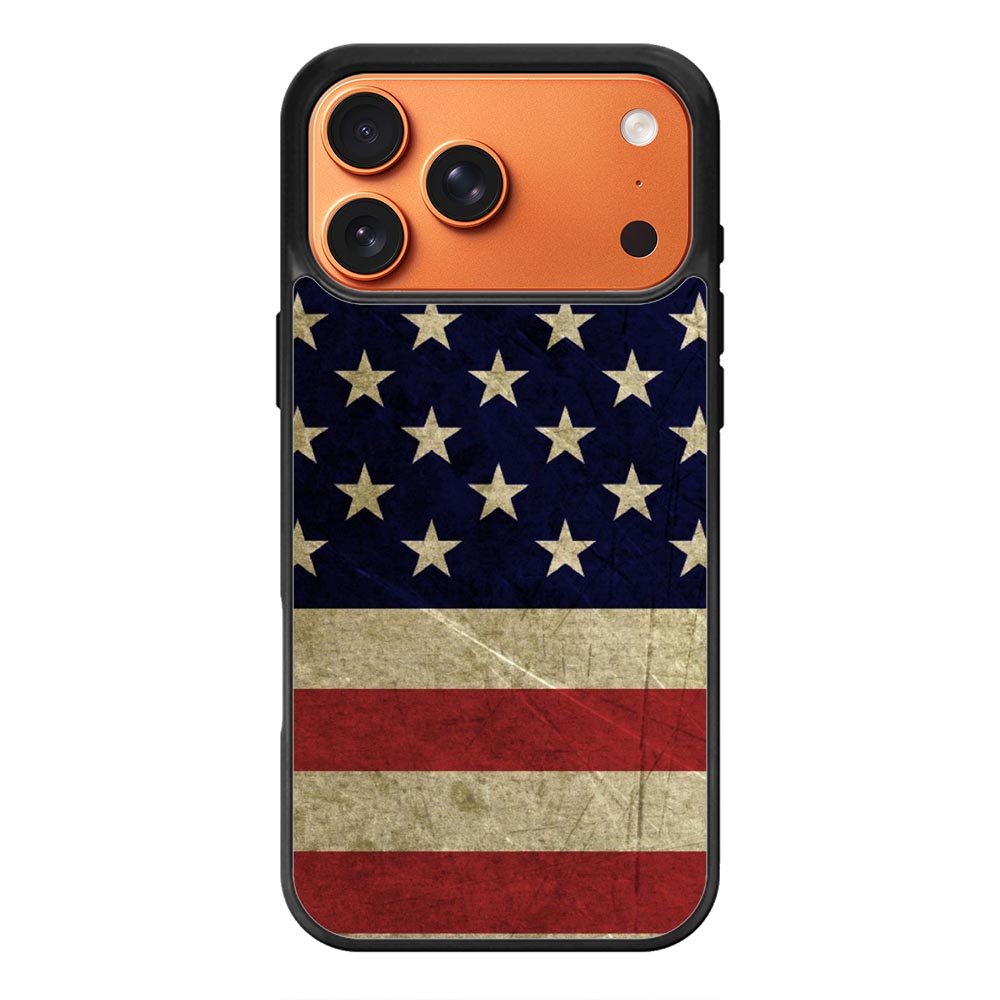 American Flag 3 iPhone 17 Pro Max Case OV0073