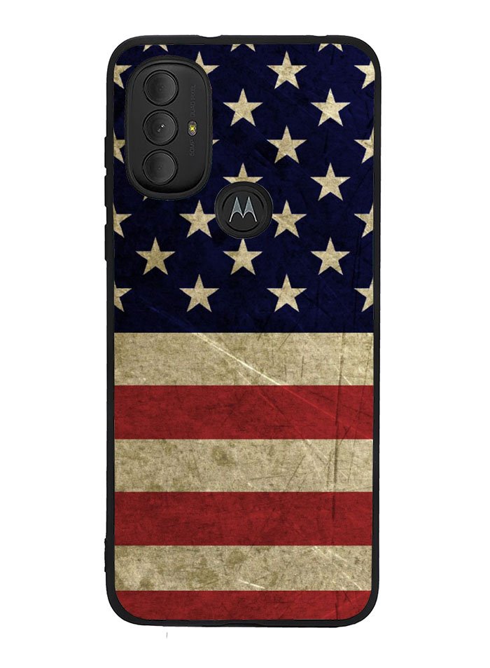 American Flag 3 Motorola Moto G Pure 2021 , Moto G Power 2022 Case OV0073
