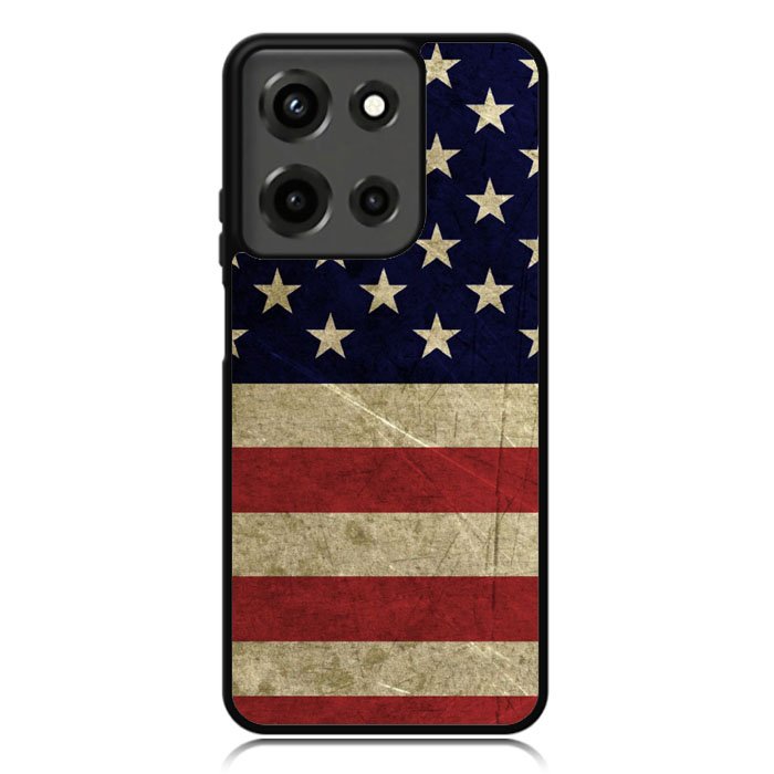 American Flag 3 Motorola Moto G 5G 2025 Case OV0073