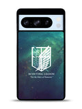 Attack in Titan Shingeki no Kyojin Scouting Legion Wings of Freedom Google Pixel 8 Pro Case QC0085