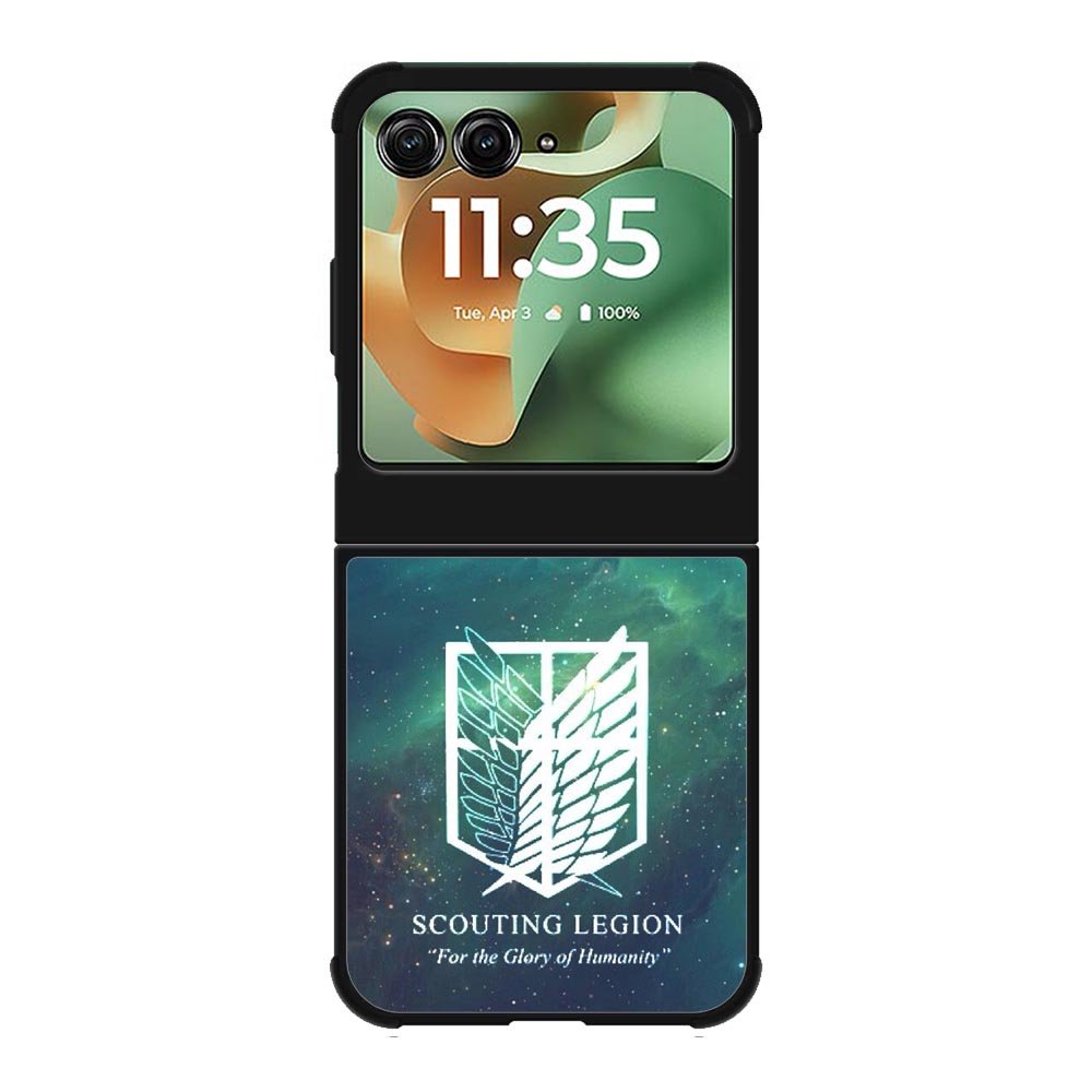 Attack in Titan Shingeki no Kyojin Scouting Legion Wings of Freedom Motorola Moto RAZR 2025 Case OV0085