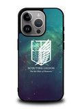 Attack in Titan Shingeki no Kyojin Scouting Legion Wings of Freedom iPhone 16 Pro Max Case OV0085
