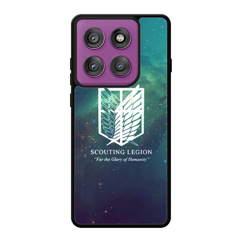 Attack in Titan Shingeki no Kyojin Scouting Legion Wings of Freedom Motorola Moto Edge 60 Pro Case OV0085