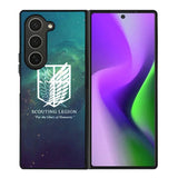 Attack in Titan Shingeki no Kyojin Scouting Legion Wings of Freedom Samsung Galaxy Z Fold 6 5G 2024 Case OV0085