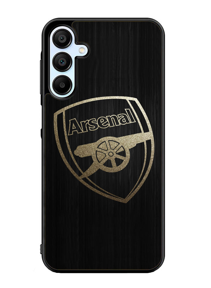 Arsenal Logo Gold 1st Samsung Galaxy A15 5G Case