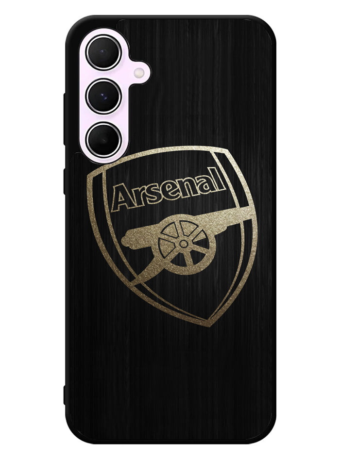 Arsenal Logo Gold 1st Samsung Galaxy A55 5G Case