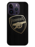Arsenal Logo Gold iPhone 14 Pro Max Case OV0087