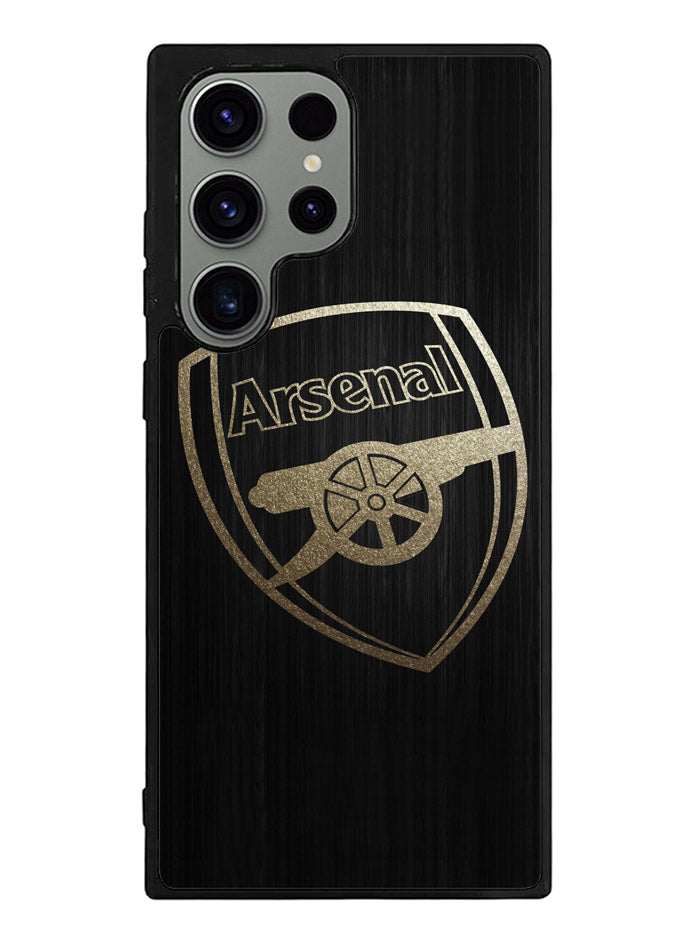 Arsenal Logo Gold 1st Samsung Galaxy S23 Ultra 5G Case